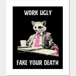 live ugly fake your death Posters and Art